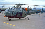 A-494 @ EGXW - A-494   Aerospatiale SE.3160 Alouette III [1494] (Royal Netherlands Air Force) RAF Waddington~G 01/07/1995 - by Ray Barber