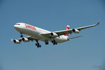 HB-JMC @ EGLL - Landing at London Heathrow - by Jacksonphreak