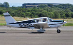G-BRGI @ EGFH - Visiting Cherokee. - by Roger Winser
