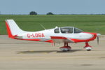 G-LDSA @ EGSH - Leaving Norwich. - by keithnewsome