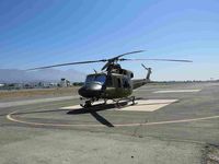 N377AF @ 1938 - Parked on the west helipad - by 30295