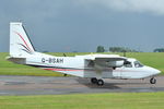 G-BSAH @ EGSH - Leaving Norwich. - by keithnewsome