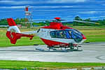 F-GOPG @ EGPE - F-GOPG   Eurocopter EC.135T1 [0062] Inverness (Dalcross)~G 05/09/2016 - by Ray Barber