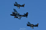 N379AK @ KOQU - Rhode Island Air Show 2014
The Four Horsemen
F8F Bearcat and the F7F Tigercat - by Topgunphotography
