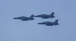 ZK012 - ZK012 with ZK018 and ZK024 during a flyby for Tynwald Day Isle of Man 2021 - by Andrew