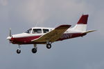 G-BNNY @ EGSH - Landing at Norwich. - by Graham Reeve