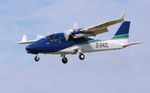 G-SACL @ EGFH - Resident P-2006T aircraft. - by Roger Winser