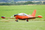 G-ITAF @ X3CX - Just landed at Northrepps.