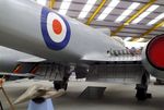 VZ608 - Gloster Meteor FR9(Mod), testbed for R-R RB.108 vertical lift engine and with lengthened nacelles for afterburners, at the Newark Air Museum - by Ingo Warnecke