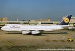 D-ABYK @ EDDF - Boeing 747-830 - LH DLH Lufthansa 'Rheinland-Pfalz' - 37835 - D-ABYK - 04.1994 - FRA - by Ralf Winter