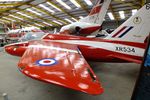 XR534 - Folland (Hawker Siddeley) Gnat T1 at the Newark Air Museum