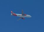 G-EZTD - G-EZTD over the Bristol Channel.
