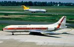 D-ABAK @ EDDL - Aero Lloyd Caravelle arriving in DUS - by FerryPNL