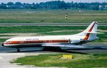 D-AAST @ EDDL - Arrival of Aero Lloyd SE210 - by FerryPNL