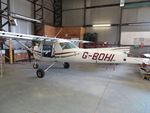 G-BOHI @ EGMA - In the hangar at Fowlmere undergoing maintenance - by Chris Holtby
