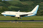 HL8222 @ LOWW - Korean Air Boeing 737-7B5(BBJ) - by Thomas Ramgraber