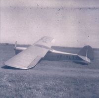 VP-YLT - VP-YLT after the left undercarriage collapsed in the late 50's 2 - by unknown