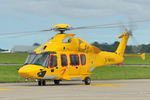 G-NHVU @ EGSH - Arriving at Norwich from Aberdeen.