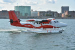 HB-LWB @ EKCC - Airplane leaving Copenhagen Harbour