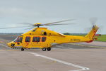 G-NHVU @ EGSH - Arriving at Norwich from offshore.