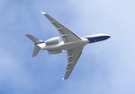 G-FAMG - Bombardier Global Express on its way to base at Stansted Airport, Essex - by Chris Holtby
