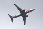 G-DRTY - Jet2 737 over Amwell, Herts on it way into Stansted Airport - by Chris Holtby