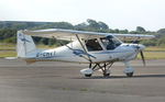 G-CHVY @ EGFH - Visiting C.42 Bravo. - by Roger Winser