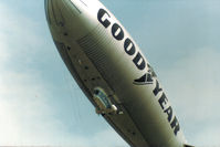 N2A @ LFPB - Blimp Goodyear Europa 1972 to 1986. (Europa IV)
Type GZ20A, car (gondola) 4116 - C285. 645R Envelope: 202,000 cubic feet.
September 1985 Le Bourget. - by Thierry DETABLE