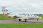 D-CHZF @ EGSH - Leaving Norwich for Salzburg. - by keithnewsome