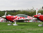G-BZII @ EGMJ - One of the Global Stars Aerobatic team at Little Gransden Airshow 2021 - by Chris Holtby