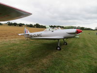 G-CLMC - 2020 built Isaacs Spitfire G-CLMC seen on display at Monewden Airfield Open Day and Fly-In on Sunday 29th August 2021 - by Stephen J Barnett