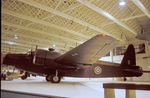 MF628 - Vickers Wellington T10 at the Royal Air Force Museum, Hendon during the 'Wings of the Eagle' exhibition 1976 - by Ingo Warnecke