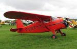G-EVLE @ EGMJ - 1939 Rearwin Cloudster visiting the Little Gransden Airshow 2021 - by Chris Holtby