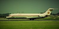 EC-BQZ @ EBBR - Landing BRU 25L pre-digital picture quality slide scan - by Joannes Van Mierlo