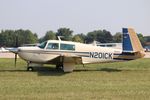 N201CK @ KOSH - Mooney M20J - by Mark Pasqualino