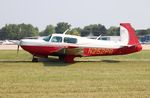 N252PB @ KOSH - Mooney M20K - by Mark Pasqualino