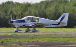 G-BAEN @ EGFH - Visiting Robin Regent. - by Roger Winser
