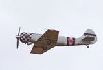 G-BVVO @ EGMJ - Flypast by the Yak50 at the Little Gransden Airshow 2021 - by Chris Holtby