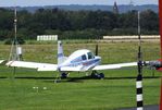 D-EEHM @ EDKB - Grumman American AA-5 Traveler at the 2021 Grumman Fly-in at Bonn-Hangelar airfield - by Ingo Warnecke