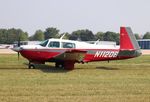 N112DB @ KOSH - Mooney M20J - by Mark Pasqualino