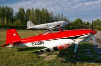 C-GGRV @ CYRO - RV-3 with a DC-3 in the background - by Will Halley
