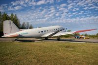 C-GGSU @ CYRO - DC-3 C-GGSU parked at Rockcliffe - by Will Halley