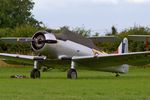 G-BYNF @ EGMJ - 1939 Yale visiting Little Gransden Airshow 2021 from Duxford - by Chris Holtby