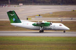 LN-FVB @ ENGM - LN-FVB in OSL. Painted in the new Wideroe c/s - by erik oxtorp