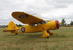 N69745 @ EGMJ - Stinson Reliant in the aircraft park at Little Gransden Airshow visiting from Old Warden, Beds. - by Chris Holtby