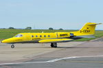 D-CEXP @ EGSH - Arriving at Norwich from Almeria, Spain. - by keithnewsome