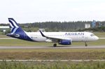 SX-DNA @ ESSA - Taxiway W - by wijken