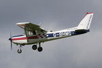 G-BHMG @ EGSH - Landing at Norwich. - by Graham Reeve