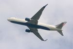 N1604R @ LFPG - Boeing 767-332, Climbing from Rwy 27L, Roissy Charles De Gaulle Airport (LFPG-CDG) - by Yves-Q