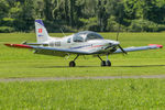 HB-KGD @ LSZL - At Locarno-Magadino - by sparrow9